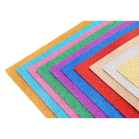 דף סול נוצץ  במבחר גוונים - 50x70