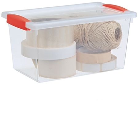 קופסא עדי פלסטיק 5 ליטר + מכסה  AD