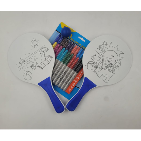 מטקות + סט טושים