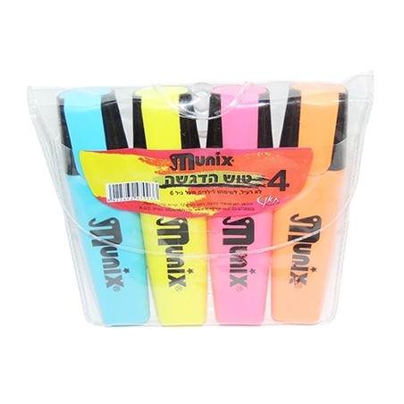 טוש הדגשה זוהר 1/4 מוניקס CHA