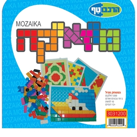 מוזאיקה 1200 חלקים + דגמים