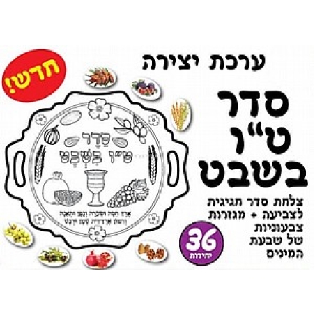 צלחת סדר חגיגית ט