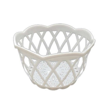 סלסלת פלסטיק עגולה