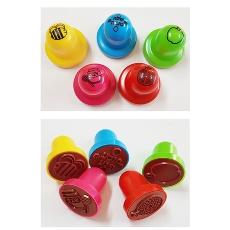 חותמות גומי לראש השנה  5 יח' בחבילה  AF