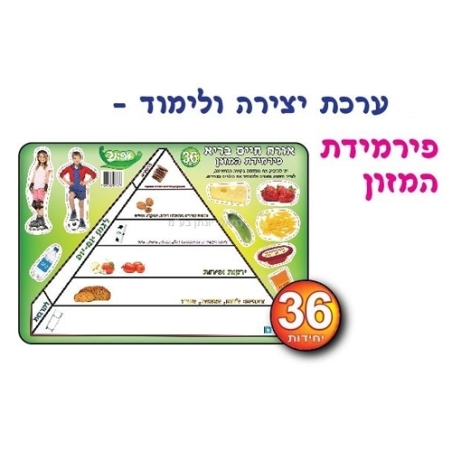 ערכת יצירה פירמידת המזון