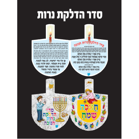 סדר הדלקת נרות חנוכה 1/36