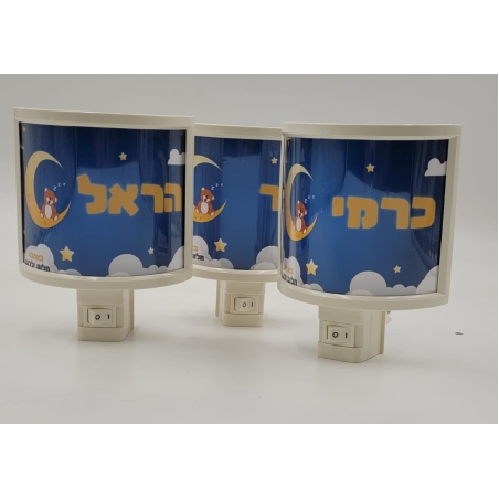 מנורת לילה עם תמונה