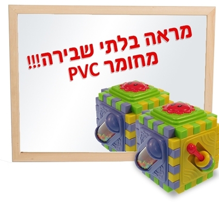מראה PVC 80/60 מסגרת עץ NG