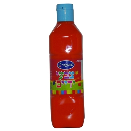 צבעי ידיים כתום 500 גר` OM