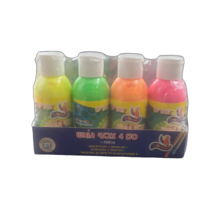 צבעי תוכי  גואש זוהר