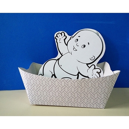 משה בתיבה לצביעה + תיבה תלת מימד להרכבה 1/36 יח` AF