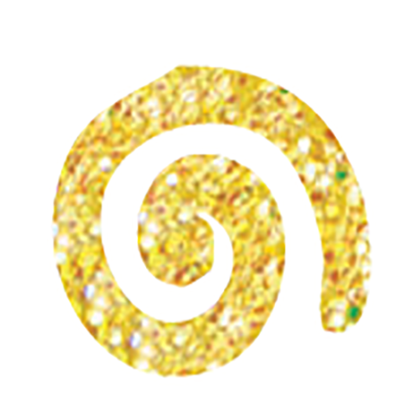 צבע טריפ אקריליק נוצץ צהוב ספרקלס SK