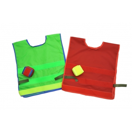 סט ווסטים + 20 רבועי סקוצ` ST