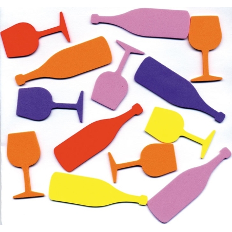 גזירות סול בקבוקים וכוסות