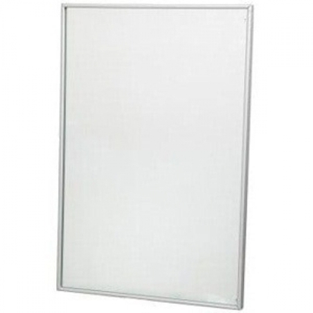 מראה פוליקרבונט עם מסגרת אלומיניום 60X40