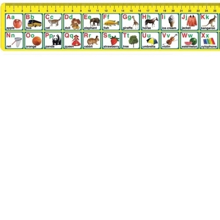 סרגל מפל אישי - אנגלית  18 יח' GL