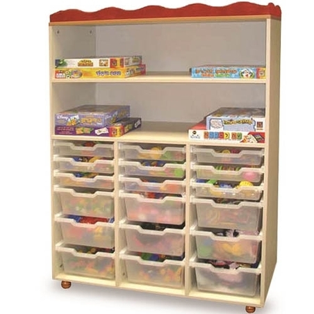 ארגונית 18 מיכלים + אחסון עליון  NG