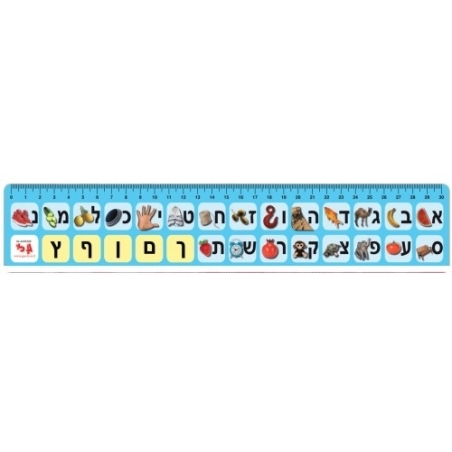 סרגל אותיות אות פותחת 1/36 GL