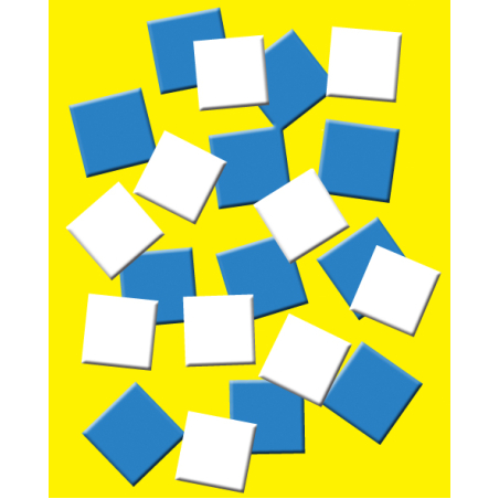 פסיפס סול כחול לבן