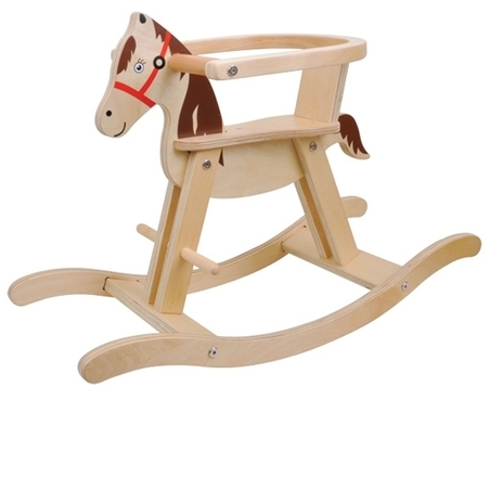 סוס נדנדה מעץ ויגה