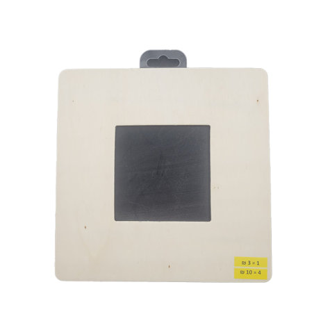 דיקט עץ מסגרת ריבוע