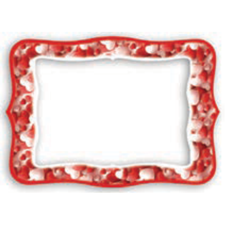 מסגרת מעוצבת לבבות  A5