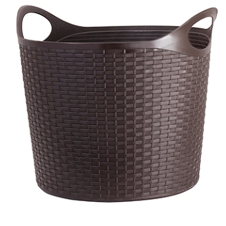 סל עגול גמיש ראטן  AD