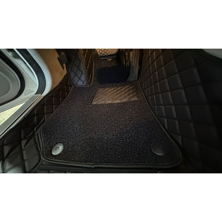 שטיחי עור 5d לBMW סדרה 3 בין השנים 2012-2019
