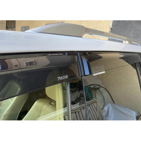 מגני רוח הדבקה falcon ל2017+ טויוטה לנד קרוזר פראדו