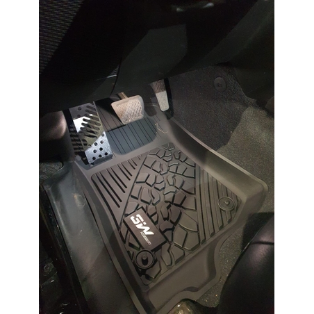 שטיחי 3w ל JLרנגלר JEEP מעל 2019+