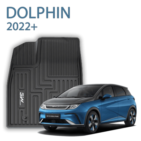 שטיחי 3w תואמי מקור ל BYD Dolphin משנת 2022