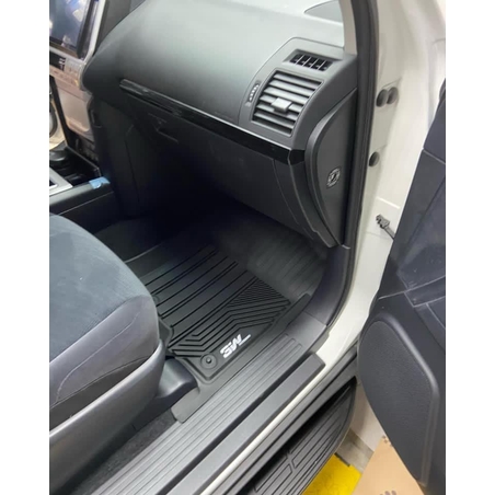 שטיחי 3w עבור לנד קרוזר 150 2010 ומעלה ארוך (7 מקומות)