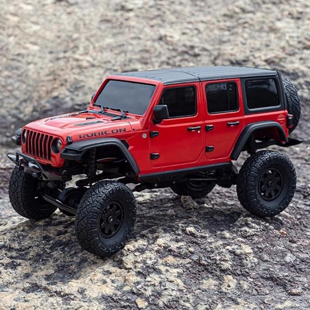מכונית זחלן 1/24 MINI-Z 4X4 Rc Crawler RTR אדום