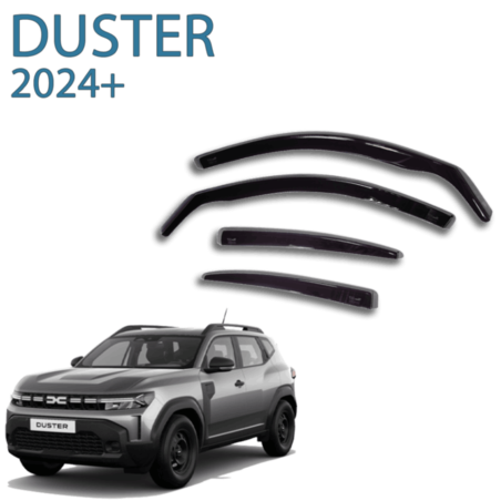 מגני רוח בהשחלה מבית HEKO עבור דאצ'יה דאסטר 2024+