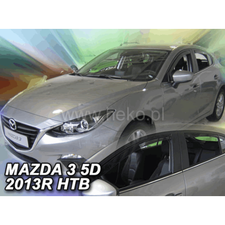 מגני רוח בהשחלה HEKO מאזדה 3 משנת 2013 עד 2018