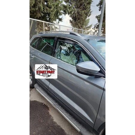 מגני רוח הדבקה falcon עם ניקל לסקודה קודיאק +2021