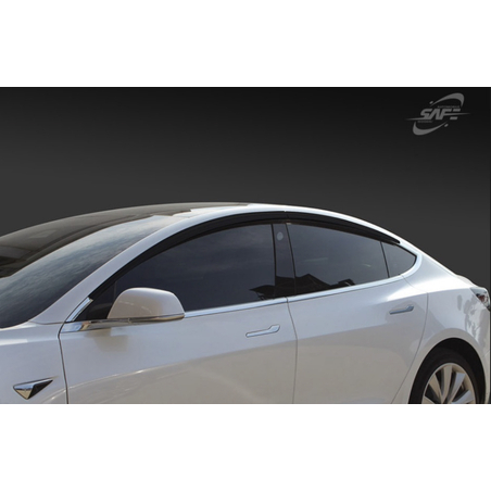 מגני רוח הדבקה KD לטסלה מודל 3 2017+