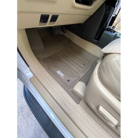 שטיחי 3w בצבע בז ל2009-2013 טויוטה לנד קרוזר פראדו