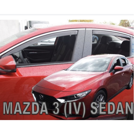 מגני רוח בהשחלה HEKO מאזדה 3 סדאן 2019+