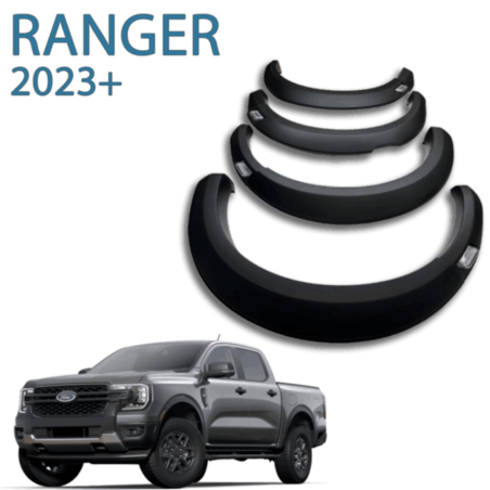 כנפונים לפורד ריינג'ר 2023 ומעלה עם נורת לד