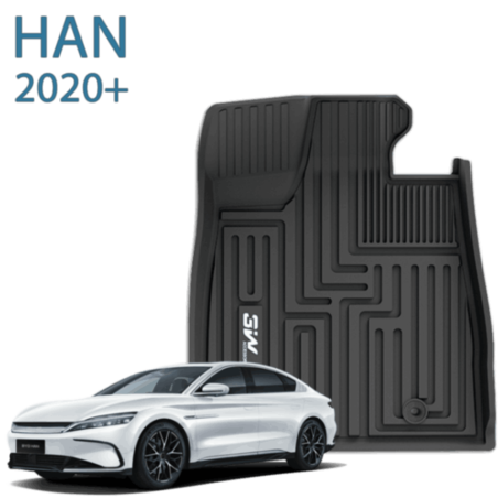 שטיחי 3W עבור BYD HAN משנת 2020+