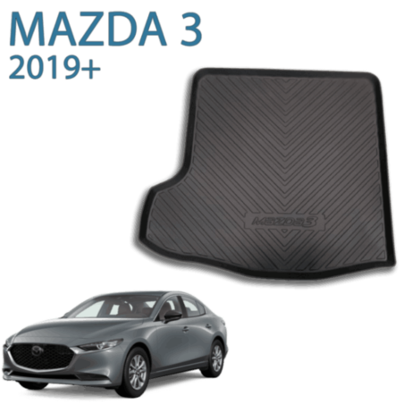 שטיח תא מטען עבור מאזדה 3 שנת 2019+