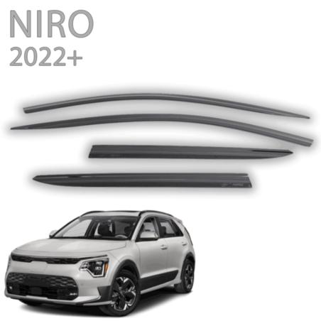 מגני רוח בהדבקה מבית KD עבור קיה נירו 2022+