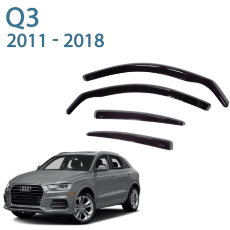 מגני רוח בהשחלה מבית HEKO עבור אאודי Q3 שנת 2011-2018