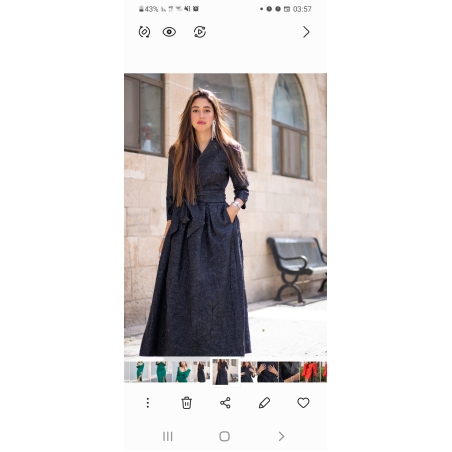 שמלת מידלטון שחורה