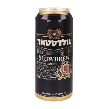 בירה גולדסטאר סלובראו פחית