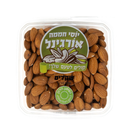 שקד טבעי 250 גרם-חממה