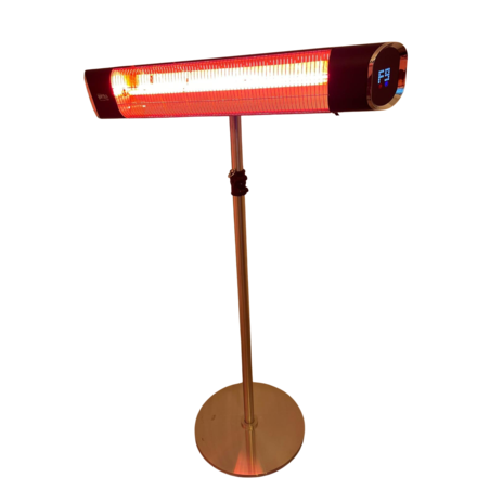 מקרן חום אינפרא אדום למסעדות + סטנד נירוסטה