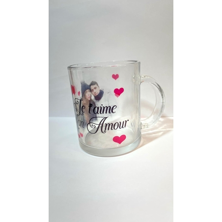 ספל שקוף בעיצוב אישי