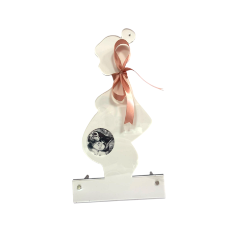 מסגרת אישה לתמונת אולטרסאונד